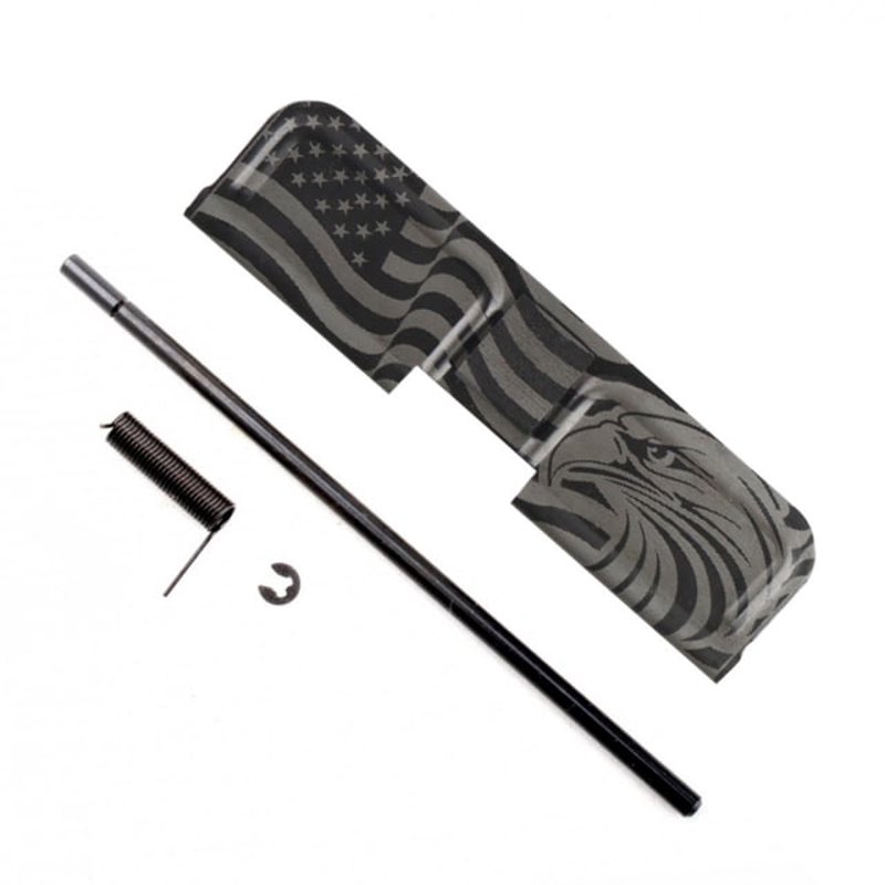 Tiger Rock AR-15 Ejection Port Dust Cover Engraving