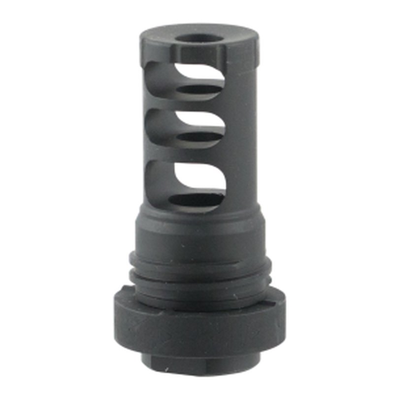 Yankee Hill 5M2QD Phantom Muzzle Brake 223 Rem 5.56 NATO 1/2-28 tpi Black Steel