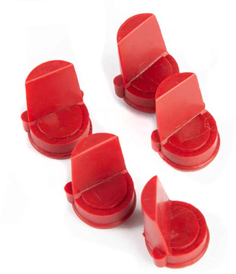 Lead & Steel Receiver Tightening Wedges Red