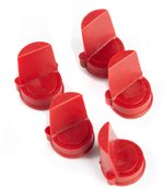 Lead & Steel Receiver Tightening Wedges Red
