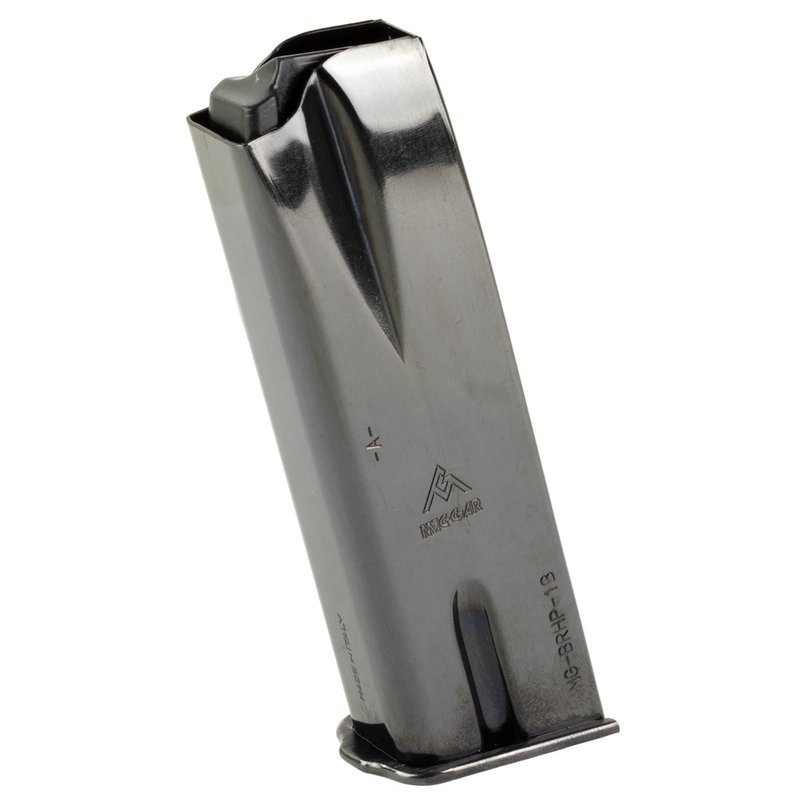 Mec-Gar USA Browning Hi-Power / Springfield SA-35 9mm 13-Round Blued Magazine