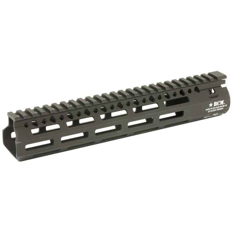 Bravo Company MCMR-10 10.5in M-LOK Free-Float Handguard AR-15 5.56 Black