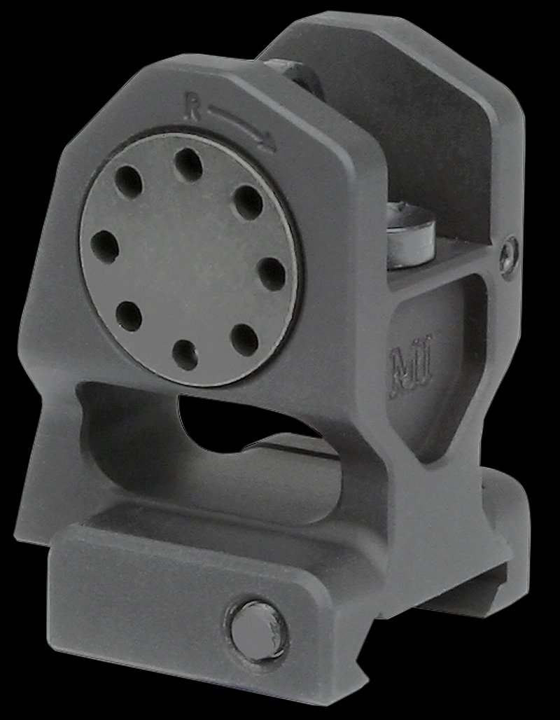 Midwest Industries MICBUIS Combat Fixed Rear Sight AR-15/M4/M16 6061-T6 Aluminum
