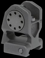 Midwest Industries MICBUIS Combat Fixed Rear Sight AR-15/M4/M16 6061-T6 Aluminum