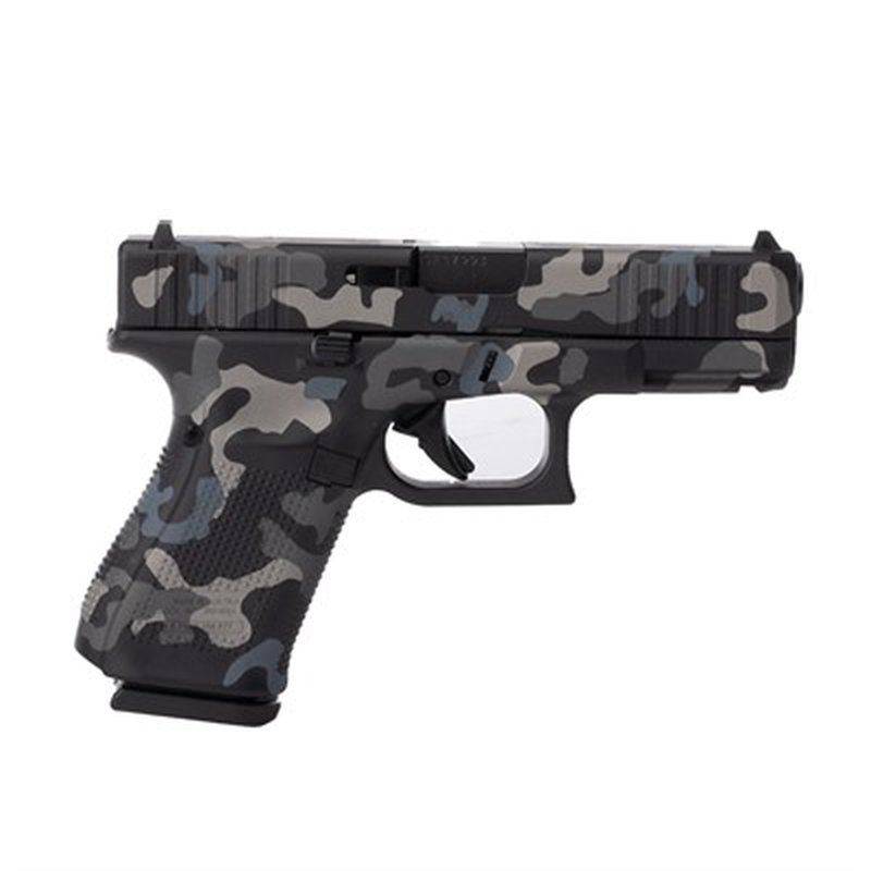 Glock 19 Gen 5 Custom Semi-Auto Handgun 9mm Titanium Gray 4.02"