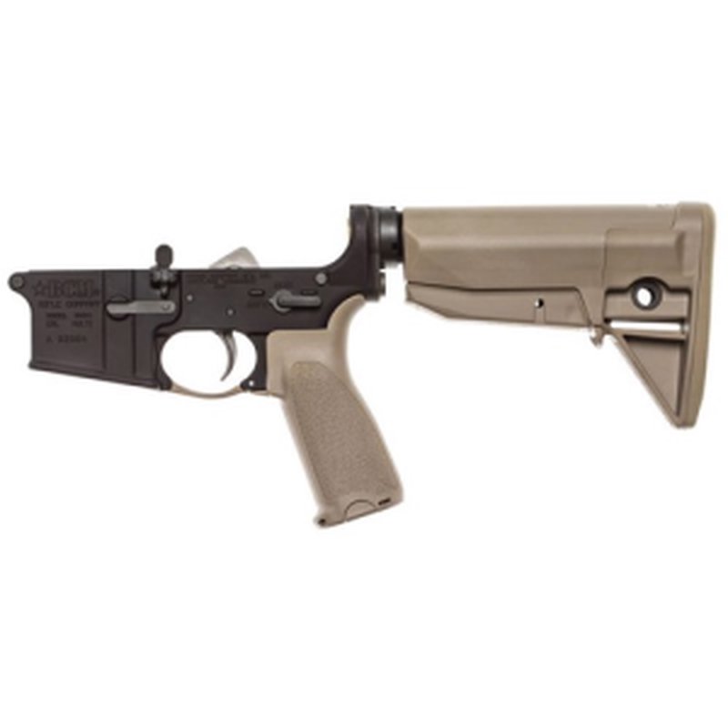 Bravo Company BCM MOD 0 Lower Receiver Group with Pistol Grip Black/FDE