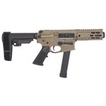 Brigade BM-9 9mm Suppressor 6.5 FDE SBA3 MLOK Mini Can
