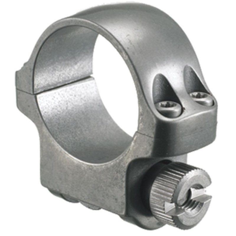 Ruger Steel Scope Ring - Single (3KTG) 1" Low .812" Height - Target Grey Stainless Finish