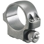 Ruger Steel Scope Ring - Single (3KTG) 1" Low .812" Height - Target Grey Stainless Finish