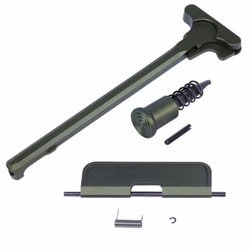 Guntec USA AR-15 Upper Receiver Assembly Kit Anodized Green