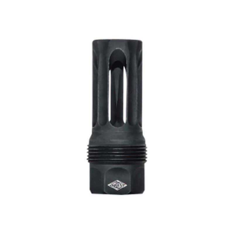 Yankee Hill 440528 sRx Flash Hider QD Long Black Phosphate Steel with 1/2"-28 tpi, 9mm, 2.30" OAL & 9.375" Diameter for sRx Adapters