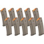 Hexmag Series 2 15-Round AR-15 Magazine Gray Pack of 10