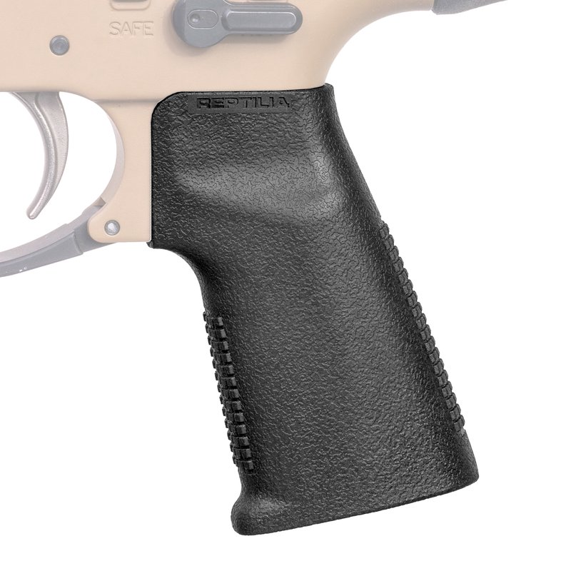 Reptilia CQG-NB Grip (No-Beavertail) for AR-15/SR-25 Black