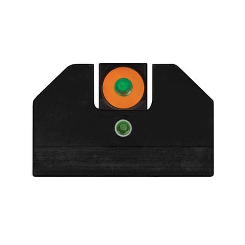 XS Sights F8 Green Front And Rear Dot Night Sight Set For Glock 17/19/22/23/24/26/27/31/32/33/34