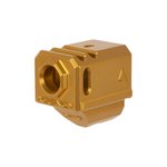 Agency Arms 417 Compensator Glock 17/19/34 Gen4 Gold