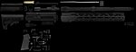 TacFire AR-15 Unassembled Rifle Build Kit 16in 5.56 NATO Nitride Barrel 15in M-LOK SSRK556LPK