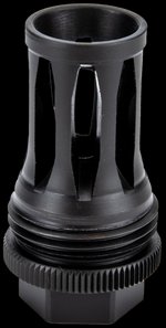 KGM Suppressors Quick Detach Flash Hider 5/8x24 Black Nitride Chromoly Steel A-QD-FH-S-2