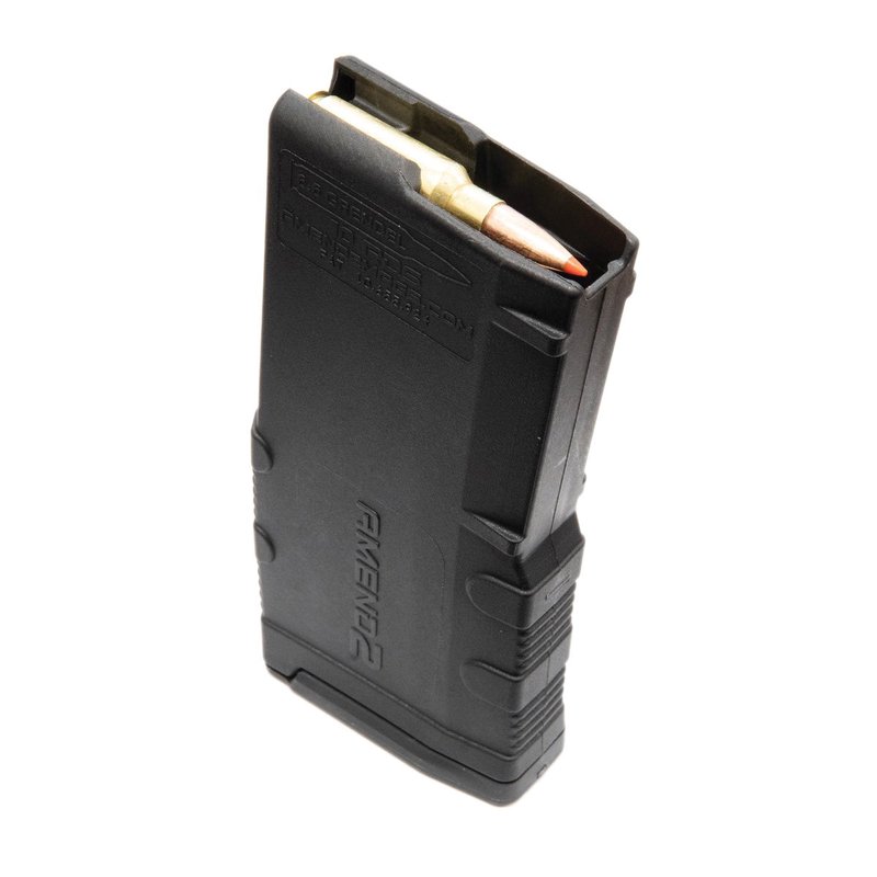 Amend2 Mod 2 10rds 6mm ARC/6.5 Grendel Magazine - Black Precision-Fit Tactical - 65GRENDBLK10