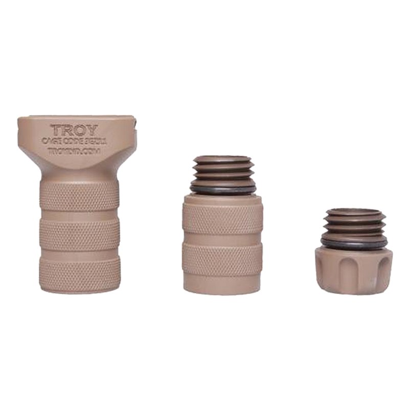 Troy Modular Combat Grip (Aluminum) - Flat Dark Earth SGRI-TRG-A0FT-00