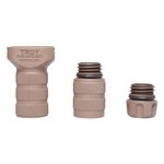 Troy Modular Combat Grip (Aluminum) - Flat Dark Earth SGRI-TRG-A0FT-00