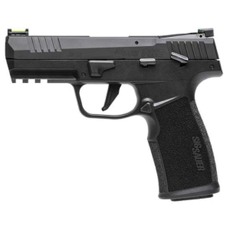 SIG SAUER P322 22LR SAO Pistol 4in Threaded Barrel Nitron Black Optic Ready MA Compliant