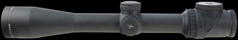 Trijicon AccuPoint 200104 Black Hardcoat Anodized 2.5-12.5x42mm 30mm Tube Illuminated MOA-Dot Crosshair with Green Dot Reticle