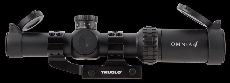 Truglo Omnia Riflescope 30mm Tube LPVO 12MOA Reticle