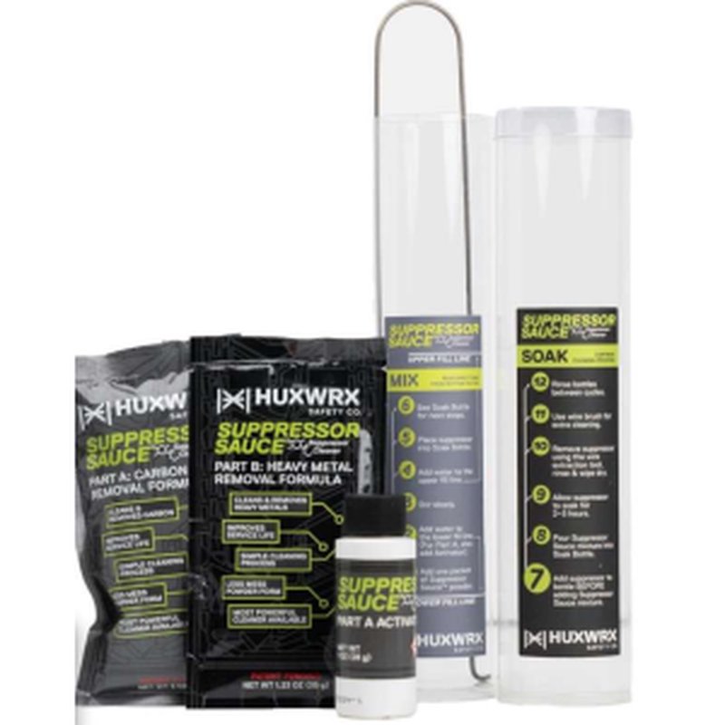 HUXWRX Suppressor Sauce Cleaning Kit suppressor cleaning solution kit
