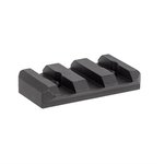 Arisaka Defense Low Profile Picatinny Rail KeyMod 5 Slot Black
