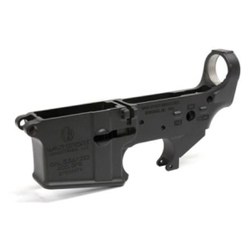 War Sport Costa Ludus AR-15 Stripped Lower Receiver (Black Cerakote Finish)