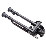 Larue Bipod and QD Swivel Mount Combo 9\" - 13\", Black