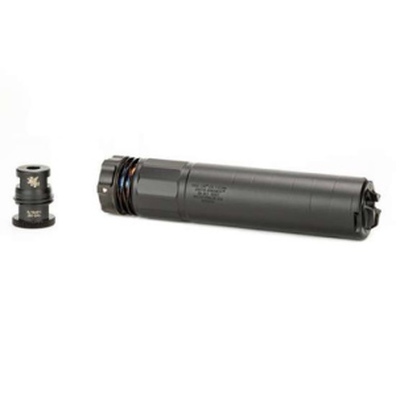 Griffin Armament Dual Lok 7 Suppressor 7.62mm NATO 7.50in Cerakote Black