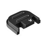Strike Industries Glock V2 Slide Cover Plate Push-Button Anodized Black