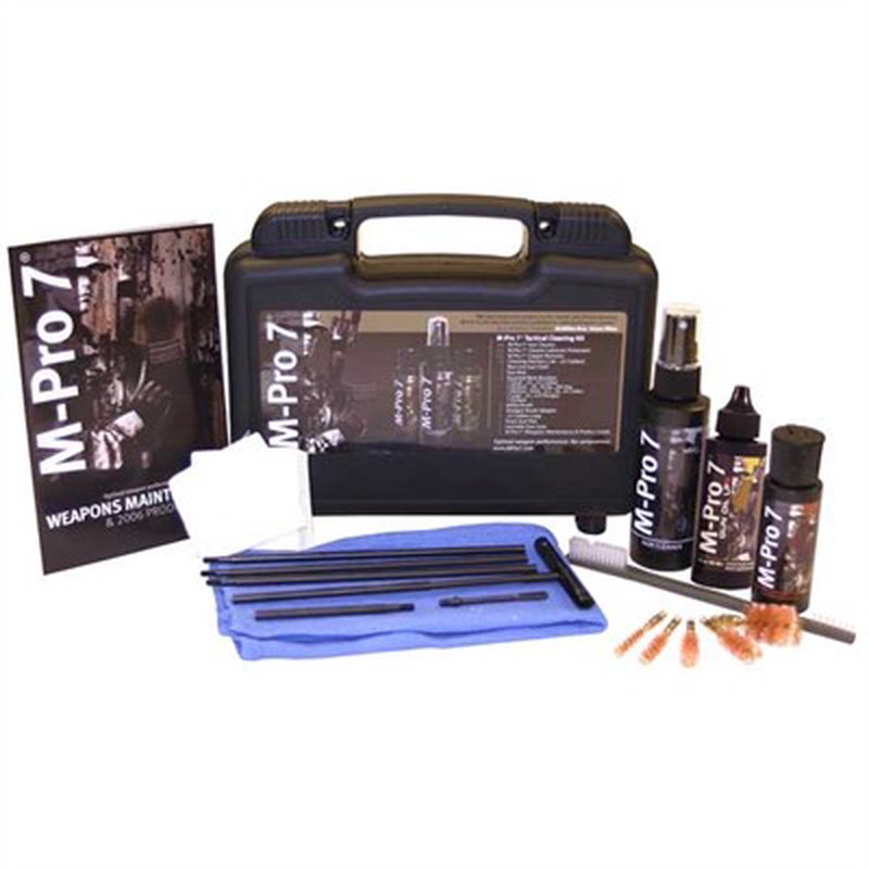 M-PRO 7 Tactical Gun Cleaning Kit cleaning supplies polycarbonate box
