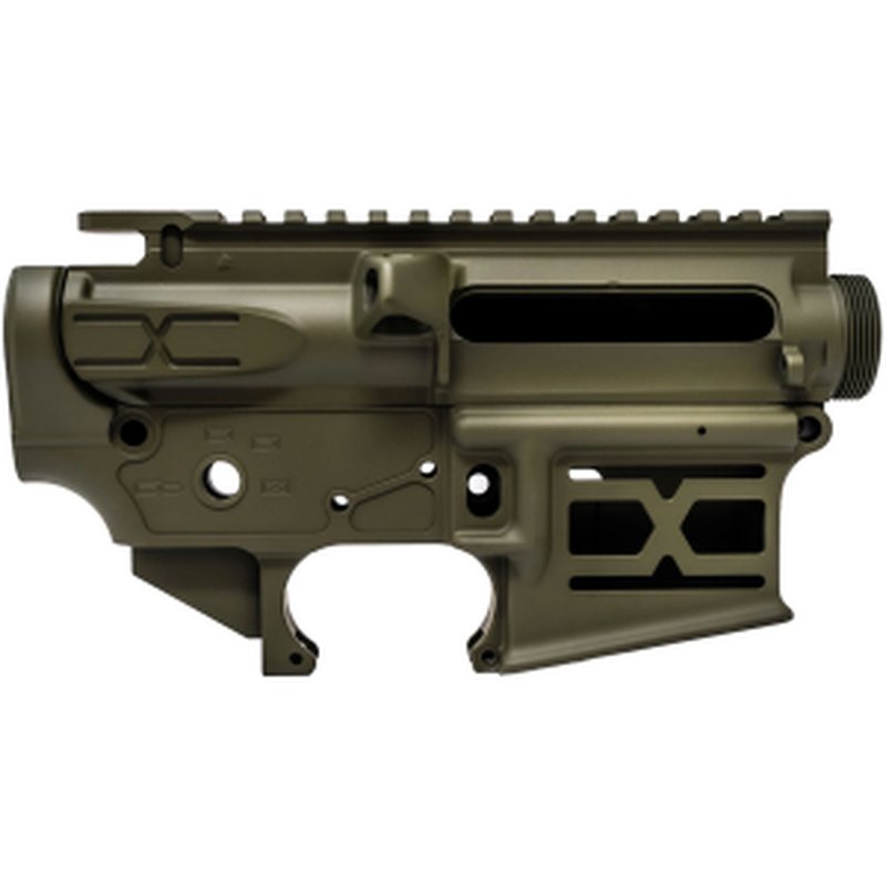 Faxon X-Tra Lite AR-15 Upper & Lower Receiver Set FF-15-ReceiverSet-02-ODG