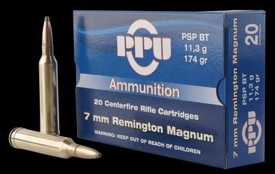 Prvi Partizan 7mm Rem Mag PSPBT 174gr Ammunition PP7RM2