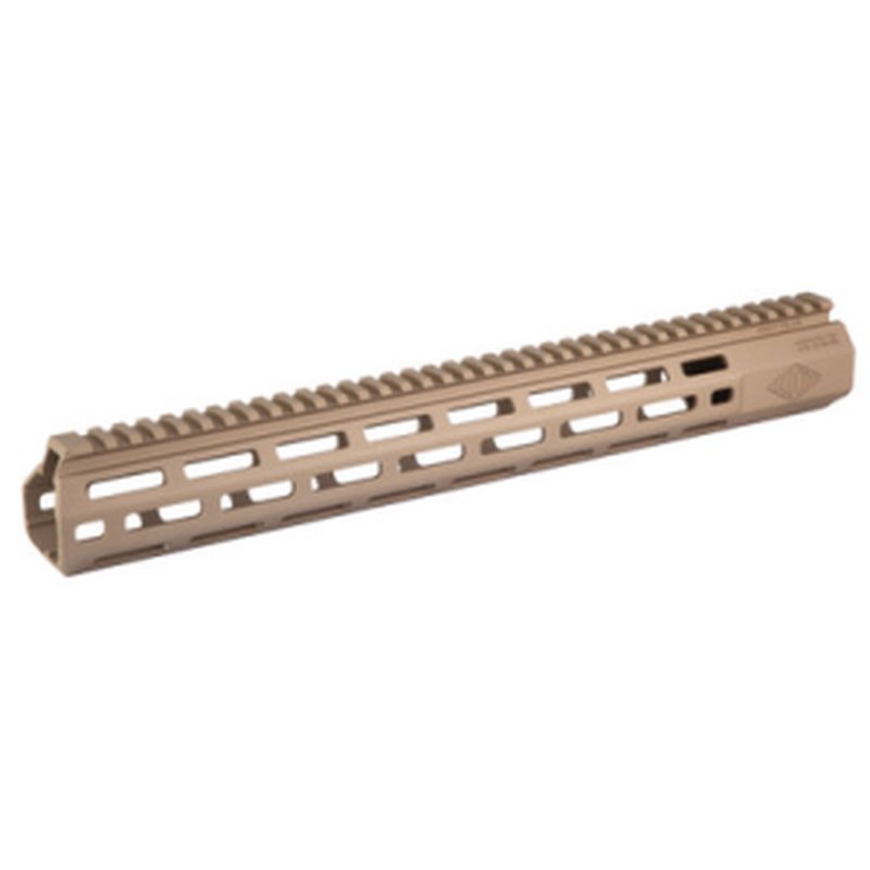 Reptilia 15in M-LOK Handguard for AR-15 FDE MIL-STD-III 7075-T6