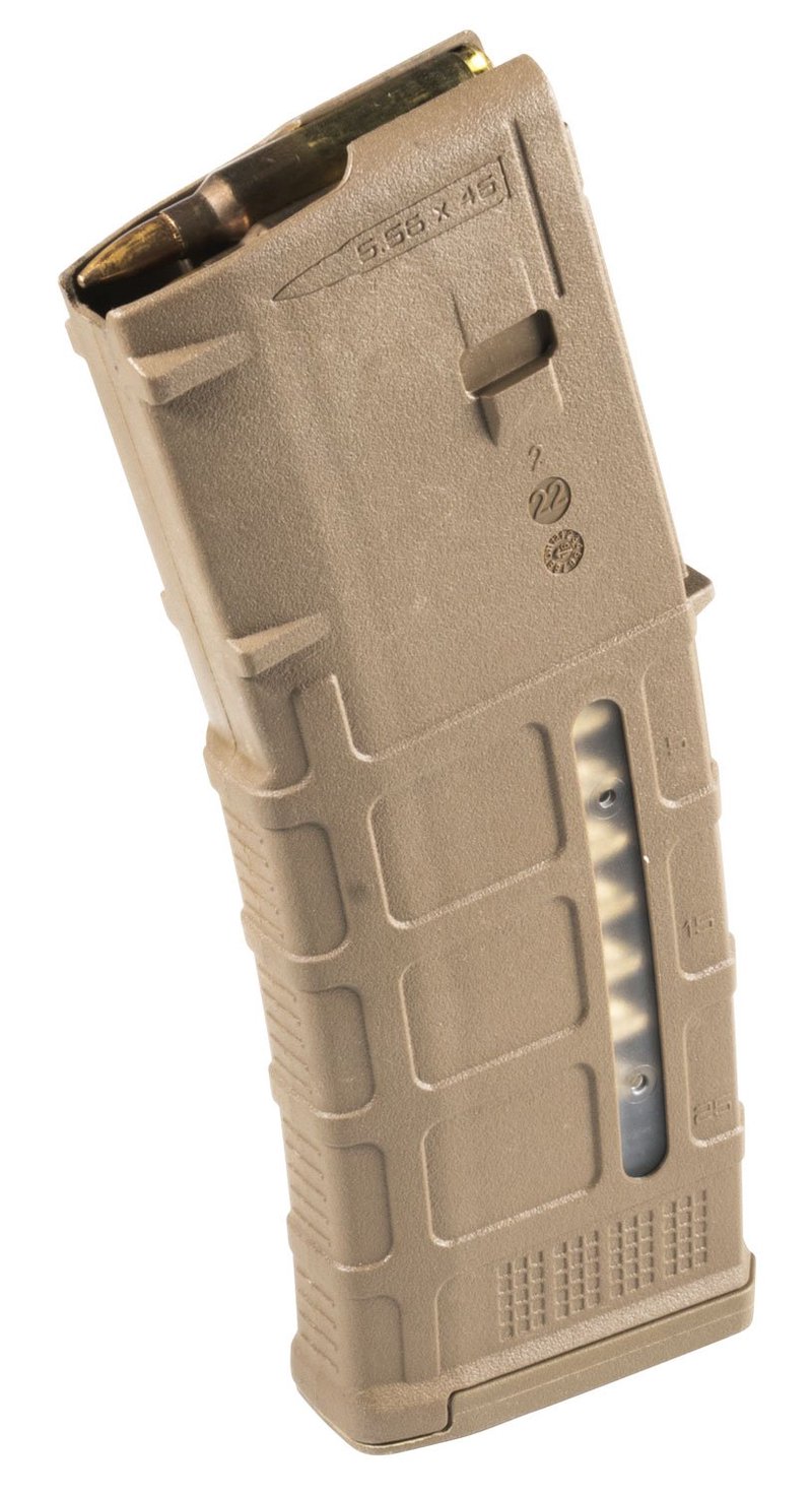 Magpul PMAG 30 GEN M3 Window Polymer Magazine 5.56 NATO .223 - Medium Coyote Tan