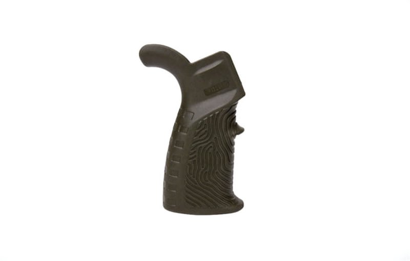 DLG Tactical AR15 Rubberized Grip w/ Beavertail Fingerprin
