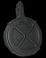 GSG German Sports Guns GSG-16 Rotary Drum Magazine 22 LR 110-Round Polymer