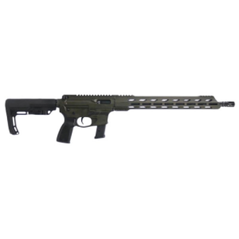 LIVE FREE ARMORY Challenger 9mm 16\" 17rd Semi-Auto Rifle | OD Green