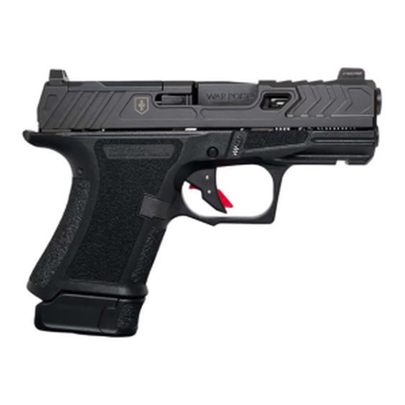 Shadow Systems CR920 War Poet SS-4083 Pistol 9mm 3.41" Barrel 10+1 Striker Optics-Ready Night Sights War Poet Slide