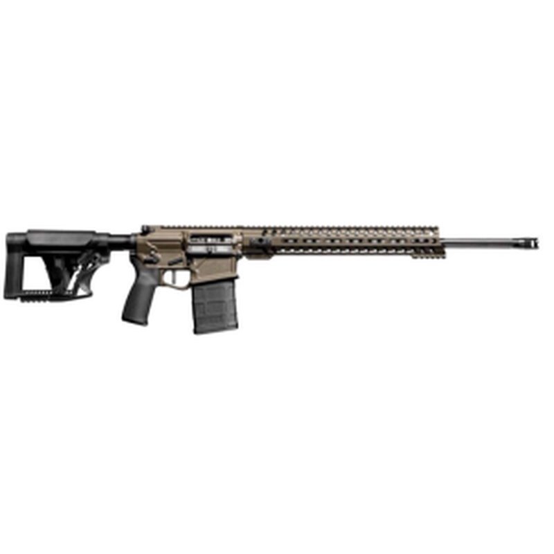 P.O.F. USA Rogue Prescott DI Rifle 6mm Creedmoor - 22" Brown