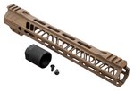 TRYBE Defense AR-15 Extra Lightweight M-LOK Handguard w/ Cut Away Rail