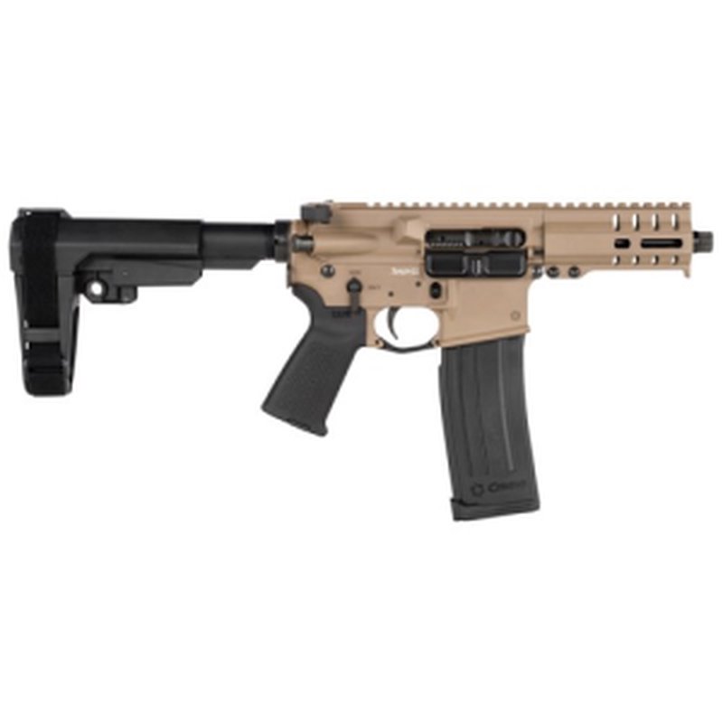 CMMG Banshee 300 Mk4 5.7x28mm 5in AR-15 Pistol FDE