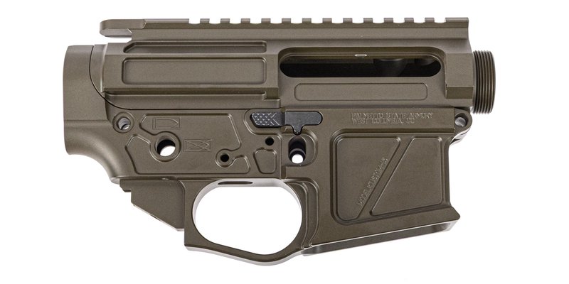 PSA Custom Series Billet Receiver Set w/Ambi Bolt Release and Tension Screw - ODG