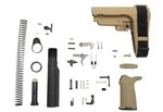 PSA SBA3 MOE+ EPT Pistol Lower Build Kit, Flat Dark Earth
