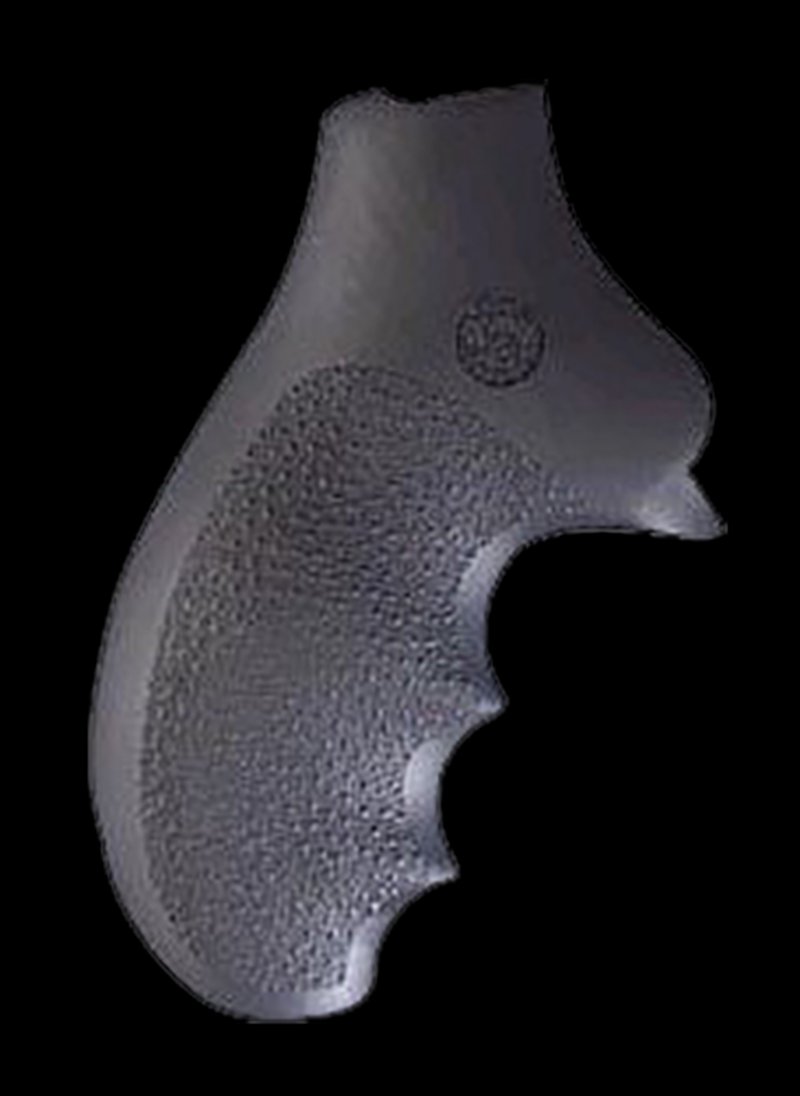 Hogue Monogrip Rubber Grip Ruger SP101 Finger Grooves Matte Black Ambidextrous