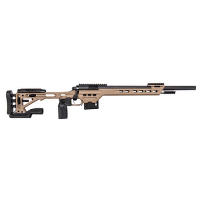 Vudoo Gun Works V22T 22LR Rifle 20in FDE Chassis MPA BA Competition