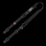 Tac Six Citadel Black Double Point Rifle Sling for AR-15 Platform